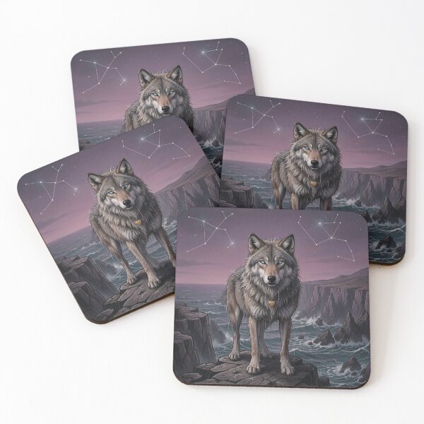 Item preview, Wolf by the Ocean designed and sold by MagelliShop.