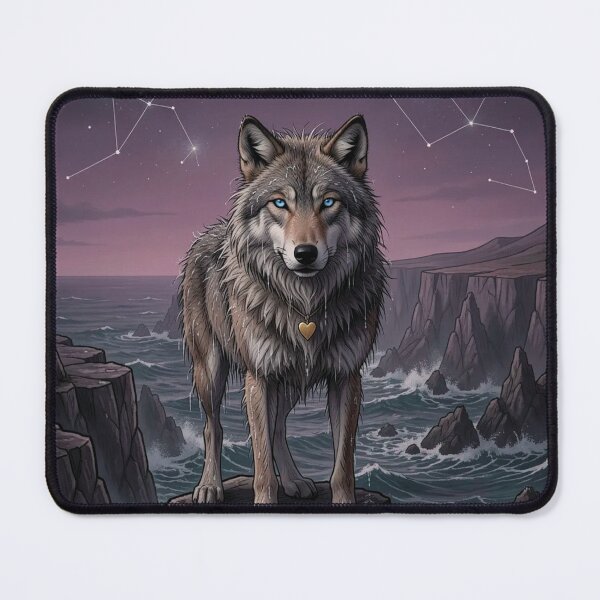 Item preview, Wolf by the Ocean designed and sold by MagelliShop.