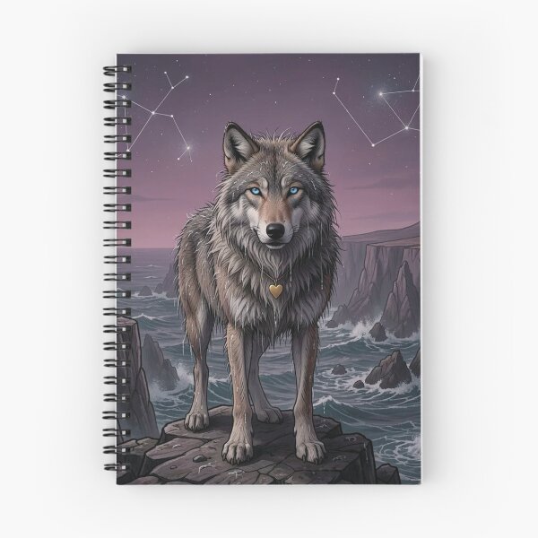 Item preview, Wolf by the Ocean designed and sold by MagelliShop.