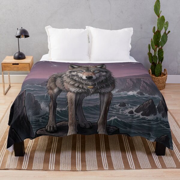 Item preview, Wolf by the Ocean designed and sold by MagelliShop.