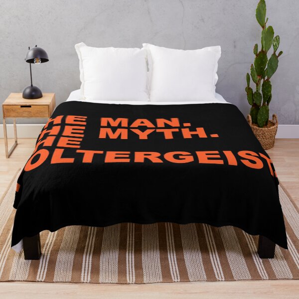 Item preview, The Man The Myth The Poltergeist Funny Halloween Ghost Quote designed and sold by Aesthetic Crew.