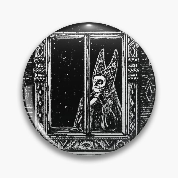 Item preview, The Star Tarot Card - Slavic Gothic Linocut  designed and sold by Yanuta.