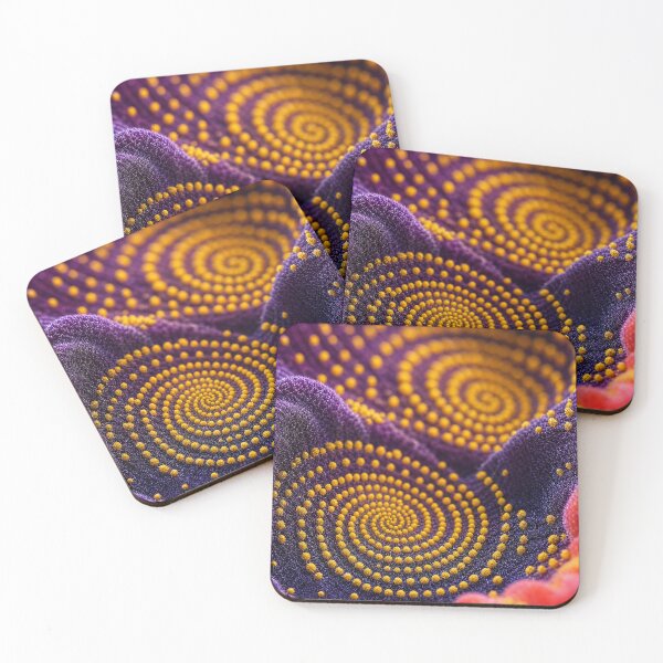 Item preview, Fibonacci Coral Pollen Spiral Texture | Microcosmos designed and sold by monkeybusiness.pt.