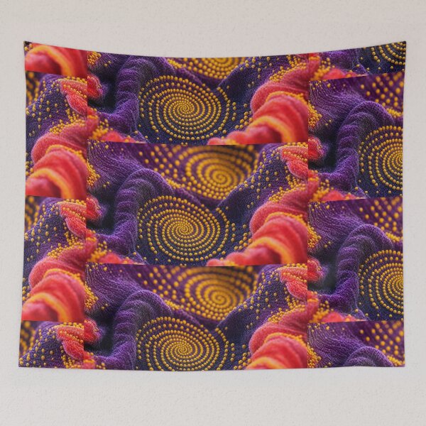 Item preview, Fibonacci Coral Pollen Spiral Texture | Microcosmos designed and sold by monkeybusiness.pt.