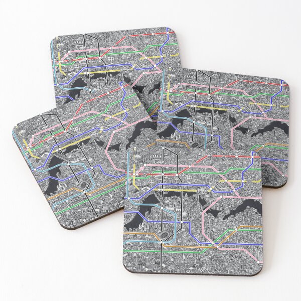 Item preview, London map underground designed and sold by oliver polanski.