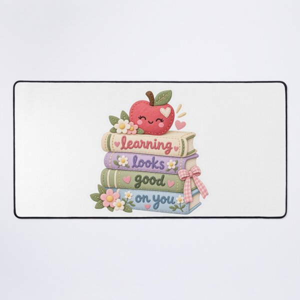 Item preview,  Cute Study Girl Era | Pastel Kawaii School & University Sticker designed and sold by PlayfulMindArt.