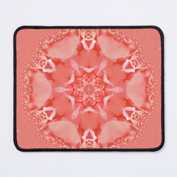 Item preview, Coral Botanical Mandala designed and sold by SilentBloomLab.
