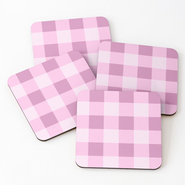 Item preview, Pink Gingham Fabric designed and sold by May Kamman.