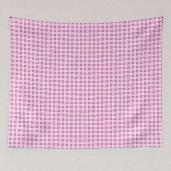 Item preview, Pink Gingham Fabric designed and sold by May Kamman.