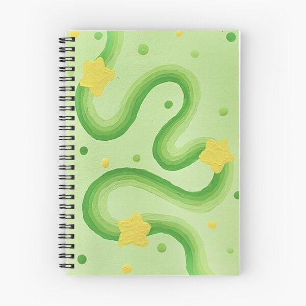 Item preview, Stars on a Green Space Wave designed and sold by Sydney-Sunxhine.