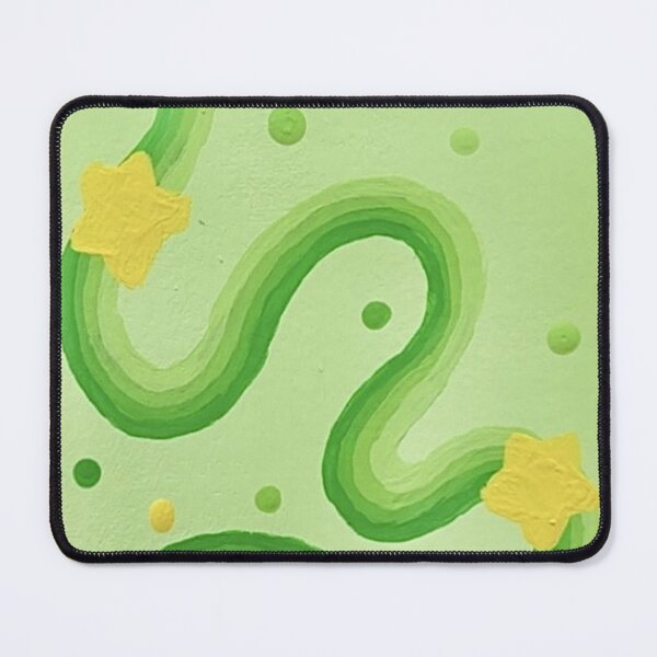 Item preview, Stars on a Green Space Wave designed and sold by Sydney-Sunxhine.