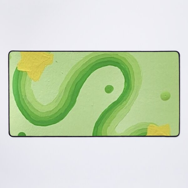 Item preview, Stars on a Green Space Wave designed and sold by Sydney-Sunxhine.