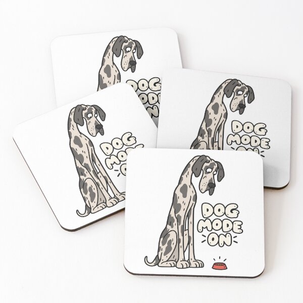 Item preview, Dog Mode On Funny Great Dane Meme designed and sold by MonkiFlipp.