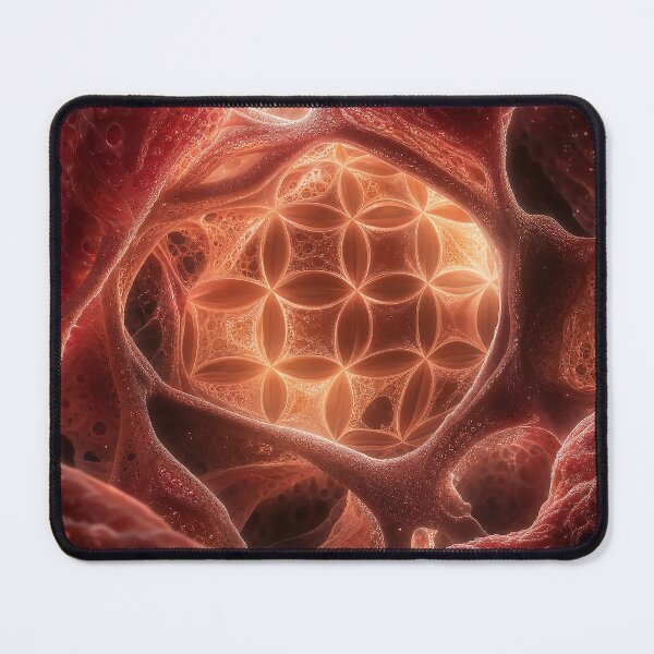 Item preview, Glowing Flower of Life Organic Chamber | Microcosmos designed and sold by monkeybusiness.pt.
