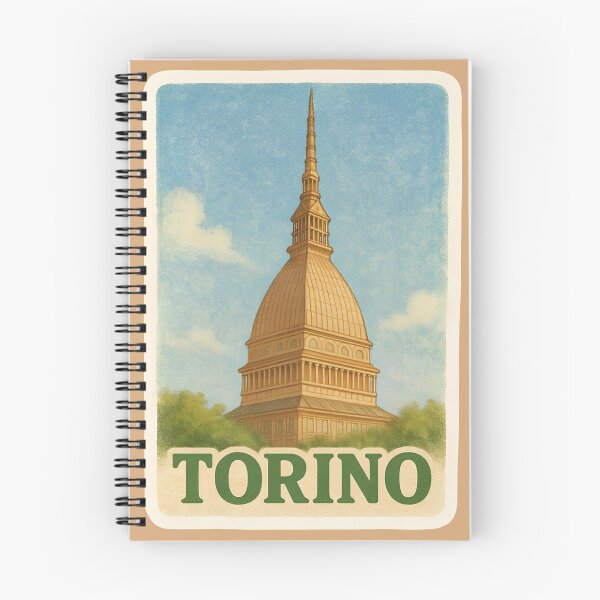 Item preview, Torino Italy – Vintage Mole Antonelliana Travel Art designed and sold by Passeggiata Prints.
