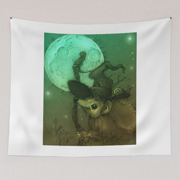 Item preview, Hedgehog witch designed and sold by TattercatStudio.