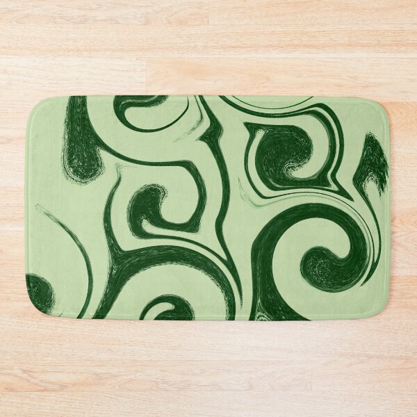 Item preview, Sage Green Fluid Swirls - Sage and Forest Marble designed and sold by CaramelCo.