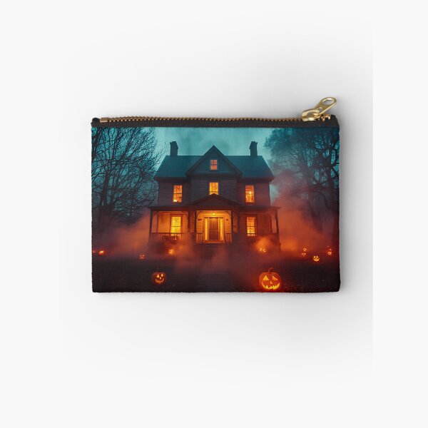 Item preview, Haunted Pumpkin House designed and sold by PicParadiz.