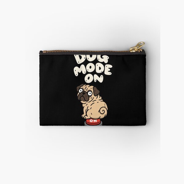 Item preview, Dog Mode On Funny Pug Meme designed and sold by MonkiFlipp.