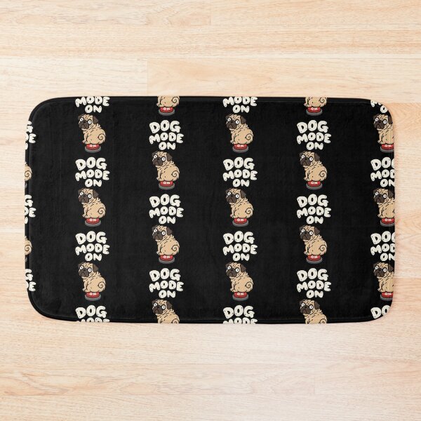 Item preview, Dog Mode On Funny Pug Meme designed and sold by MonkiFlipp.