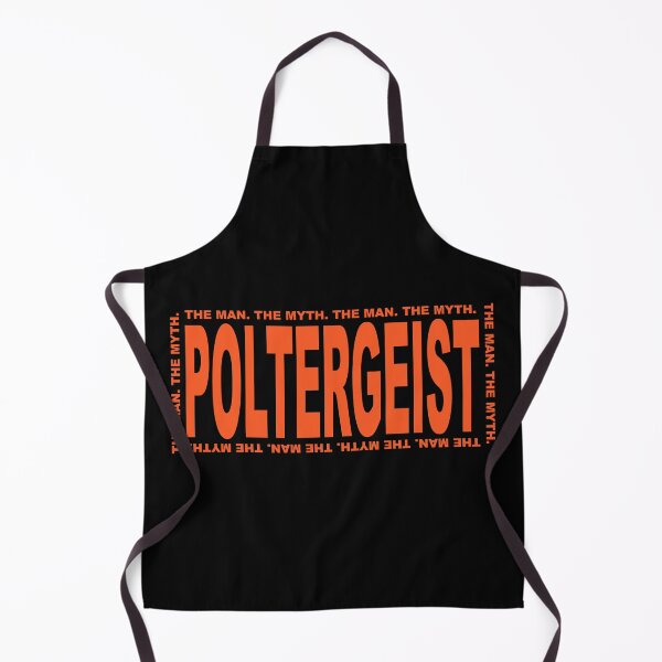 Item preview, The Man The Myth The Poltergeist Funny Halloween Ghost Typography designed and sold by Aesthetic Crew.