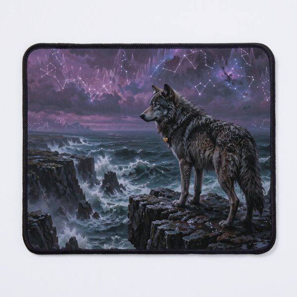 Item preview, Wolf by the Ocean designed and sold by MagelliShop.