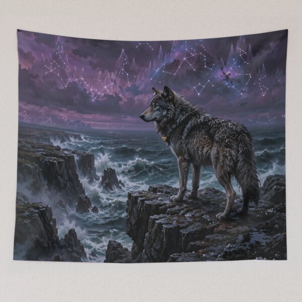 Item preview, Wolf by the Ocean designed and sold by MagelliShop.