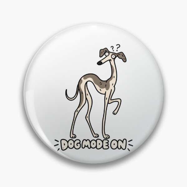 Item preview, Dog Mode On Funny Skinny Dog designed and sold by MonkiFlipp.