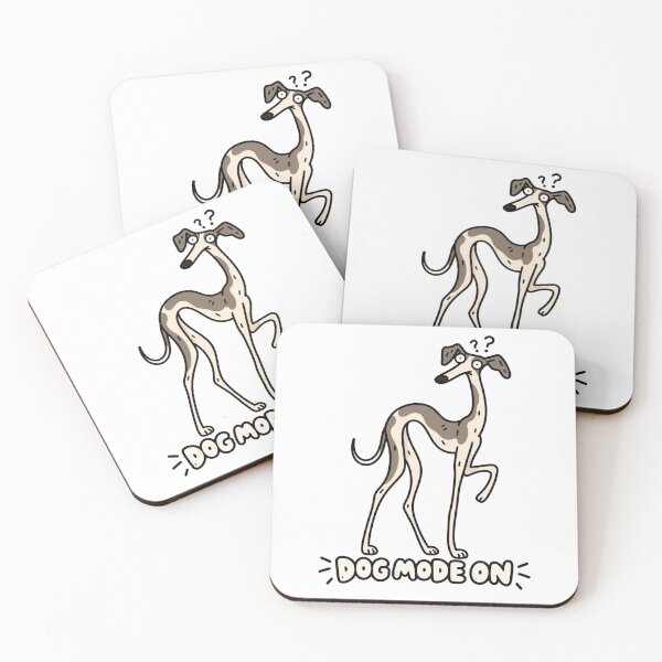 Item preview, Dog Mode On Funny Skinny Dog designed and sold by MonkiFlipp.