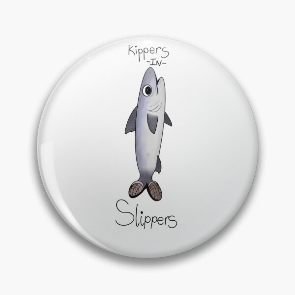 Item preview, Kippers In Slippers Funny Fish Pun Shirt designed and sold by SChouseclothing.