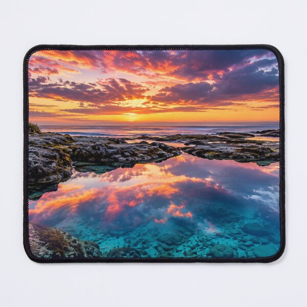 Item preview, Sunset Tide Pool Reflections designed and sold by Wild Bloom Paws.