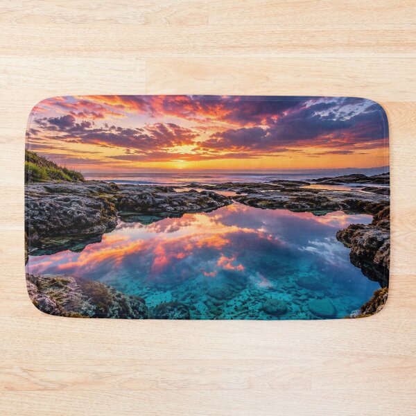 Item preview, Sunset Tide Pool Reflections designed and sold by Wild Bloom Paws.