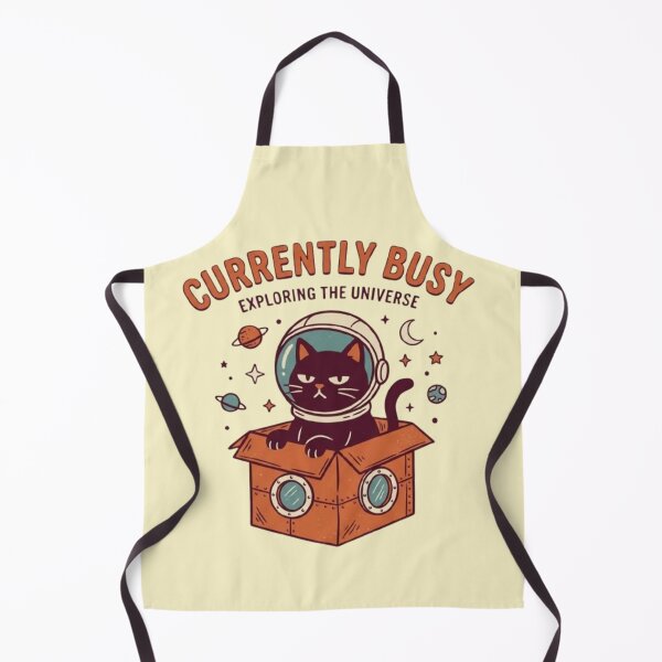 Item preview, Currently Busy – Astronaut Cat Exploring the Universe designed and sold by Dogandesighn.