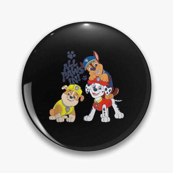 Item preview, Rescue Dog Team All Paws In Pup Stack Dynamic Pose designed and sold by AlanPitek.
