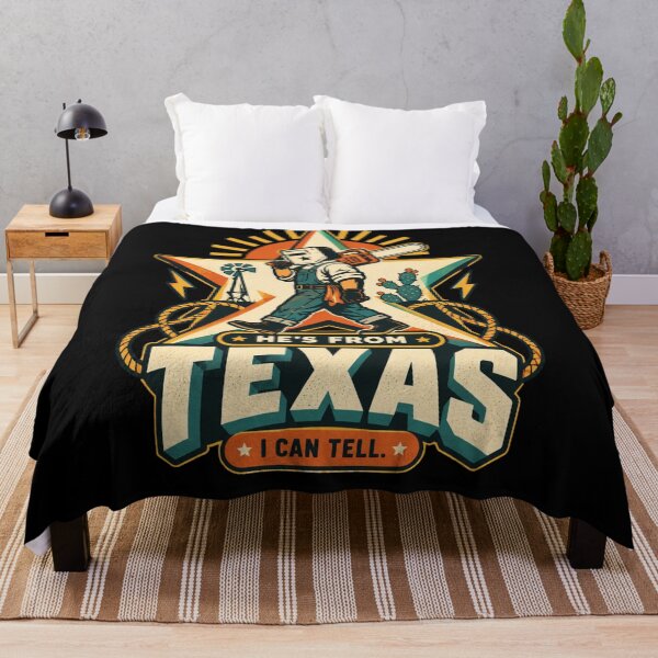 Item preview, Hes From Texas I Can Tell designed and sold by choudane.