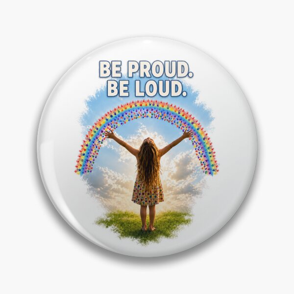 Item preview, Be Proud. Be Loud. – Girl Empowerment Design designed and sold by RedOspreys.