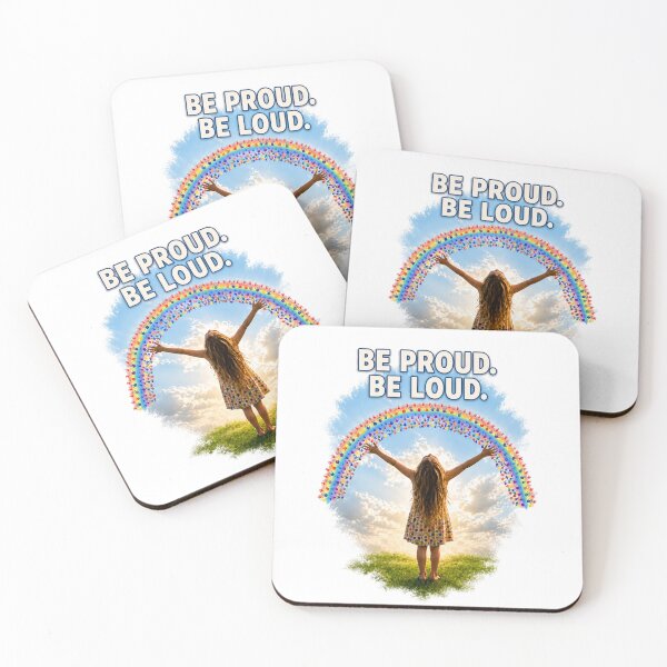 Item preview, Be Proud. Be Loud. – Girl Empowerment Design designed and sold by RedOspreys.