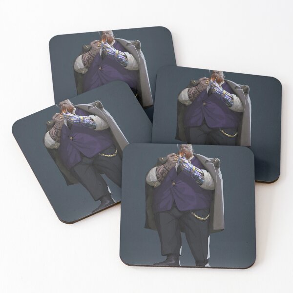Item preview, Cyberpunk Crime Boss — Iridescent Arm & Purple Waistcoat designed and sold by RAIID.