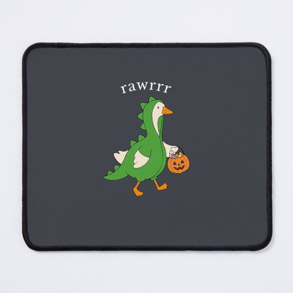 Item preview, Rawrrr Dinosaur Goose Halloween Trick or Treat Humor designed and sold by FreshVibe Prints.
