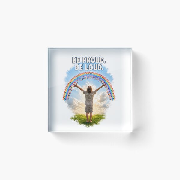 Item preview, Copy of Be Proud. Be Loud. – Boy Empowerment Design designed and sold by RedOspreys.