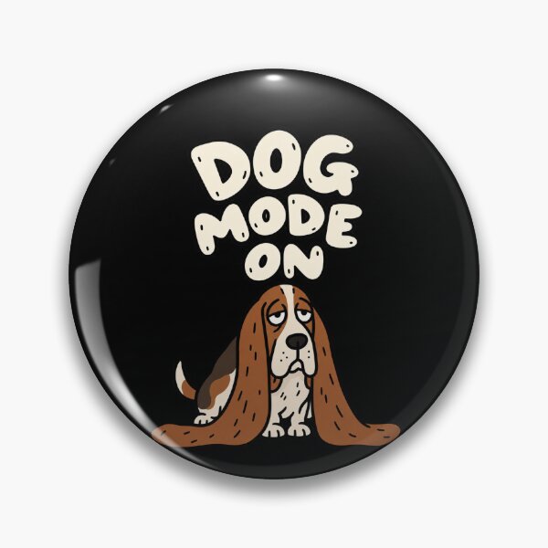 Item preview, Basset Hound Dog Mode On Funny Dog designed and sold by MonkiFlipp.