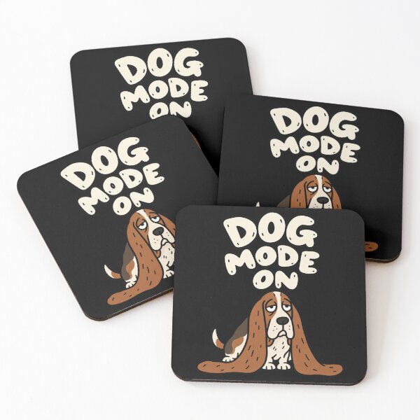 Item preview, Basset Hound Dog Mode On Funny Dog designed and sold by MonkiFlipp.