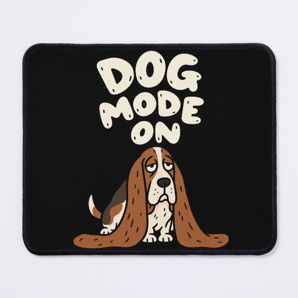 Item preview, Basset Hound Dog Mode On Funny Dog designed and sold by MonkiFlipp.
