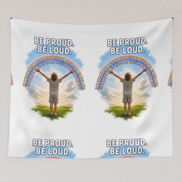 Item preview, Copy of Be Proud. Be Loud. – Boy Empowerment Design designed and sold by RedOspreys.