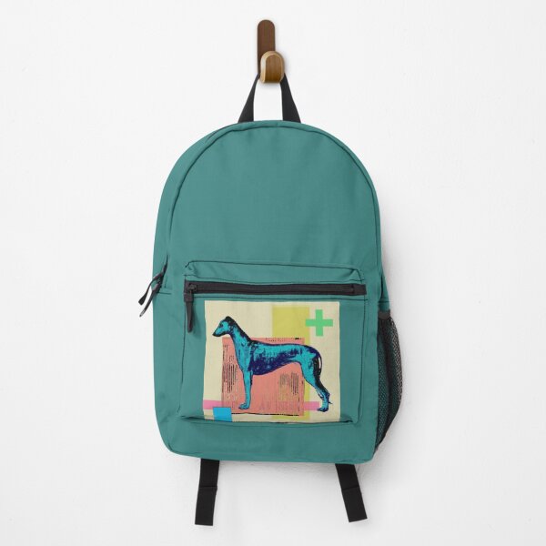 Item preview, Glitch Sighthound Geometric Pop Art №4 designed and sold by MikZviagin.