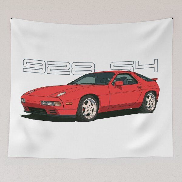 Item preview, 928 S4 line Illustration Guards Red designed and sold by blackdogshop.