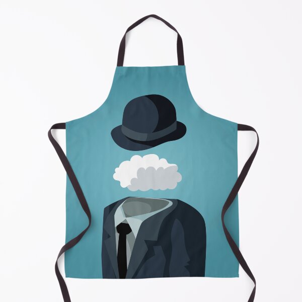 Item preview, surreal man in suit with a cloud head and bowler hat designed and sold by matintheworld ( delcarmat ).
