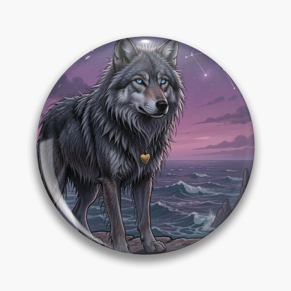 Item preview, Wolf by the Ocean designed and sold by MagelliShop.