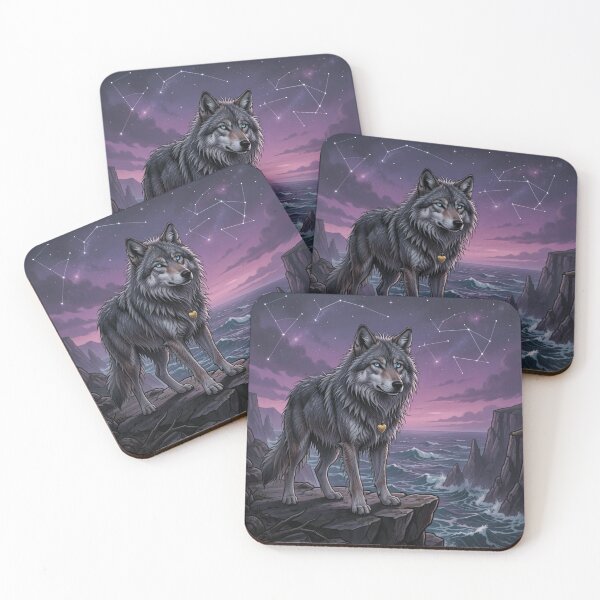 Item preview, Wolf by the Ocean designed and sold by MagelliShop.