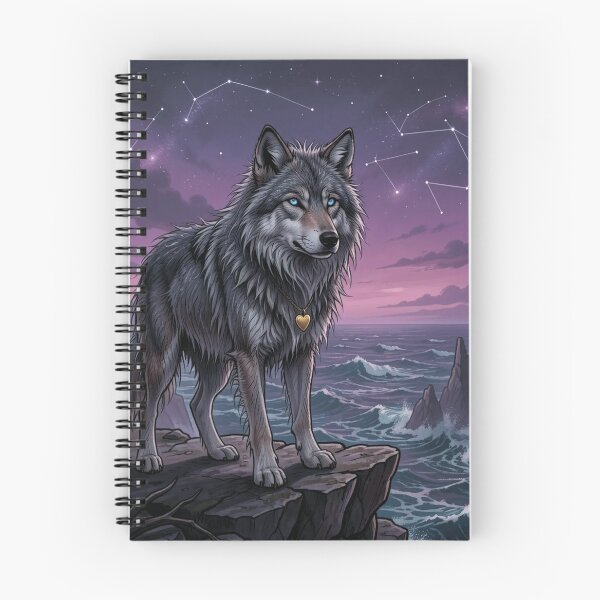 Item preview, Wolf by the Ocean designed and sold by MagelliShop.
